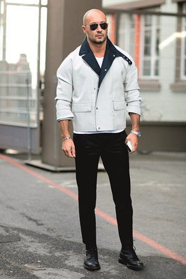 型男冬季四大穿衣神器 夾克讓你過個(gè)fashion年